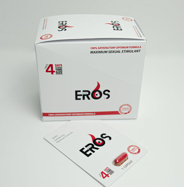 Eros Medium Strength Retail Box - 24 individual capsules